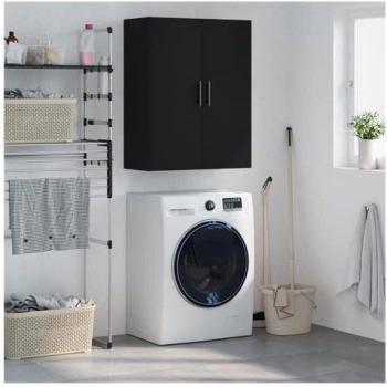 Mobile Parete Nero 69,5x34x90 cm – Vidaxl
