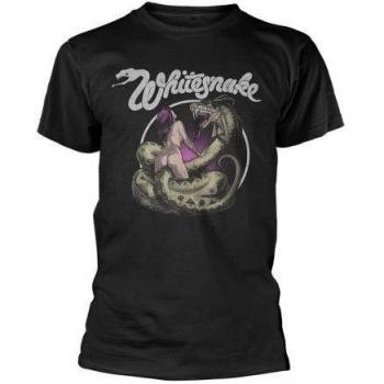 T-Shirt Unisex Nera Whitesnake Lovehunter