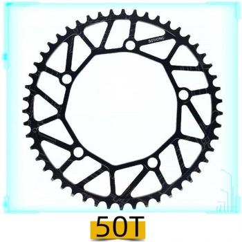 Cadena y rueda de bicicleta ultra ligera de aleación de aluminio 50T/52T/54T/56T/58T YA88