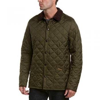 Barbour Heritage Quilted Jacket for Men - Khaki - Size M