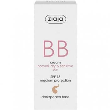 BB Cream by Ziaja for Normal Dry Sensitive Skin Dark Peach 50ml