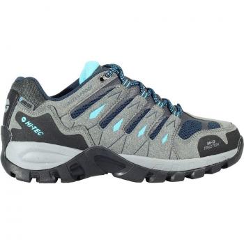 Zapatillas de trekking Hi-Tec Corzo Low Waterproof gris para mujer