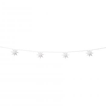 IC Winterwelt Weihnachtslichterkette mit 10 Sternen, 19 Spitzen