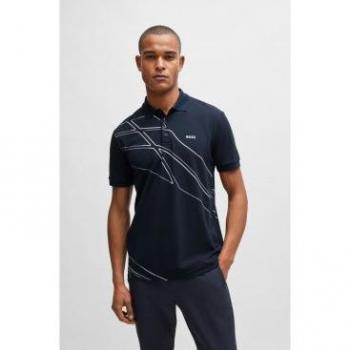 Polo BOSS Paddy 3 Uomo Maniche Corte Dark Blue S