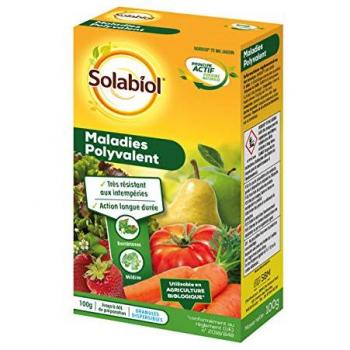 Traitement Maladies Potager et Fruitier 100g - Action Rapide Florol/Solabiol