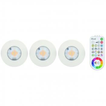 Set 3 Faretti Incasso Idual Proiettore Je1295870