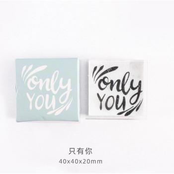 Klarer Acryl-Stempelblock für Karten