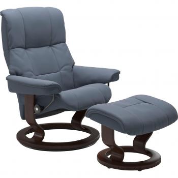 Stressless® Mayfair Relaxsessel Set, Hocker inklusive, Classic Base, Braun