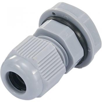 Polyamid PG21 Cable Gland – Silver Grey (RAL 7001)