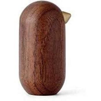 Normann Copenhagen Skulptur Little Bird Walnuss (13,5cm)