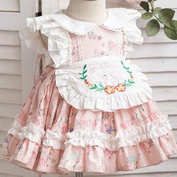 Baby-Lolita-Kleid-Nähvorlage mit Mini-Schnittmuster aus Kraftpapier