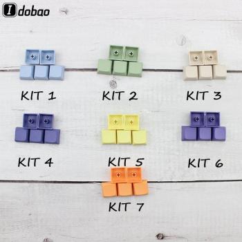 Enjoypbt Mixed Color XDA Blank Keycaps for Cherry MX Mechanical Keyboards