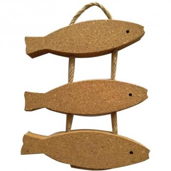 3pcs Thick Cork Wall Hanging Board