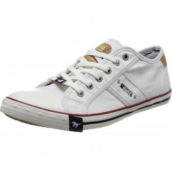 Basso Mustangs 4058‑305 – Scarpe da corsa bianca – Uomo 44 EU
