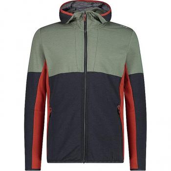 CMP Herren Fleecejacke Light French Hoodie - grau - 54