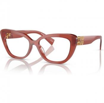 Miu Miu MU05VV 10M1O1 Women's Eyeglasses Red Size 55