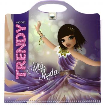 Trendy model. Alta moda