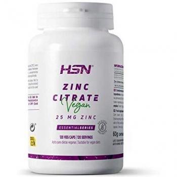 Citrato de Zinco HSN 25mg - 120 Caps