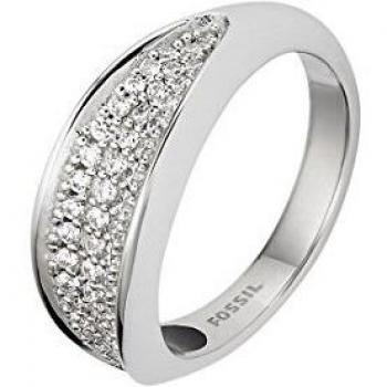Damenring Glitz – Fossil 925 Silber (JFS00366040)