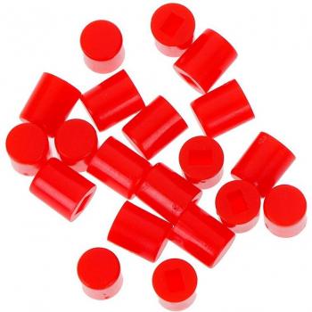 20Pcs Tactile Push Button Switch Caps 10mm for 6mm x 7mm Self-Locking Switch