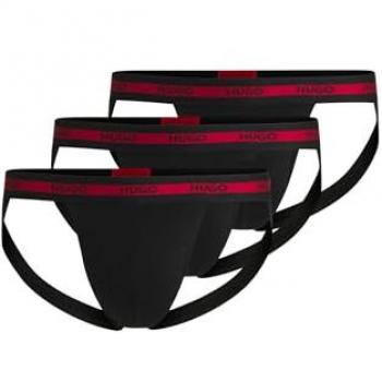 HUGO String JOCKSTR TRIPL PLANET (Packung, 3-St) mit Hugo-Logomuster