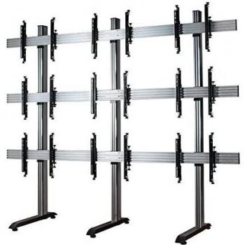 B-Tech Universal Videowall Stand für 3x3 Konfiguration