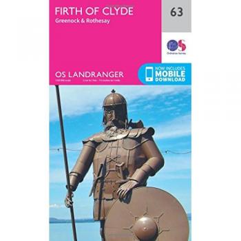 Ordnance Survey Firth Of Clyde, Greenock & Rothesay Os Landranger Map 63 (Paper)