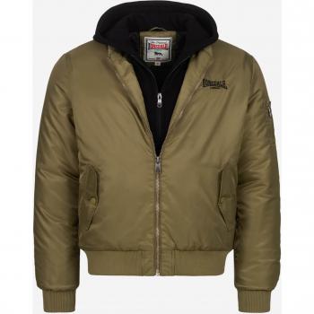 Lonsdale Ballindean Abrigo Verde 3XL para Hombre