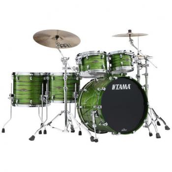 Tama Starclassic Walnut/Birch 5-Piece Shell Kit in Lacquer Shamrock Oyster