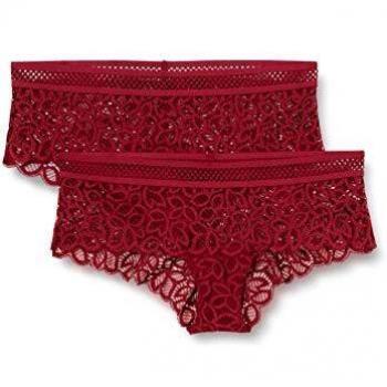 Hipster Cheeky Pizzo Donna Bordeaux 44
