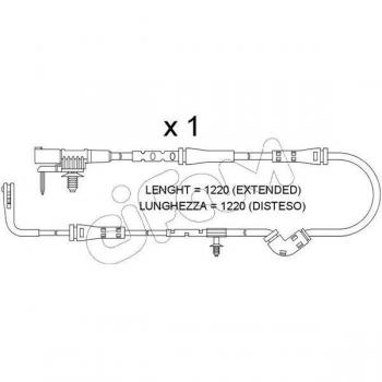 Sensore pastiglie freni CIFAM SU.386