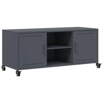 Mobile TV Antracite 100,5x39x43,5 cm in Acciaio