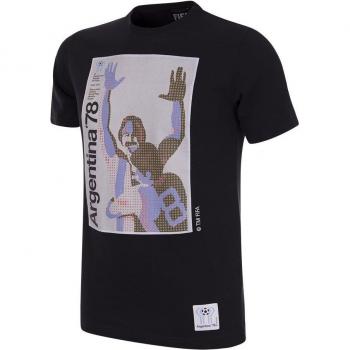 Maglietta Copa Football Argentina Coppa del Mondo 1978 Nera L