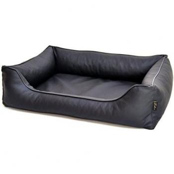 Lebon Hundebett Bruno - Schwarz - 120x90cm