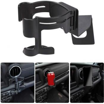 Organizador 2 en 1 para teléfono y bebida Jeep Wrangler