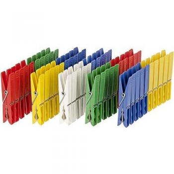 Pinzas de ropa WENKO 50 unidades multicolor