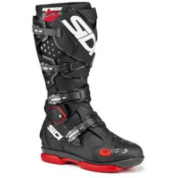 Sidi Botas de motocross Crossfire 2 SM Negro Blanco Rojo (48)