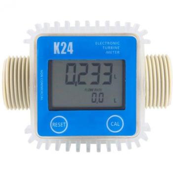 Medidor de flujo de combustible K24 LCD