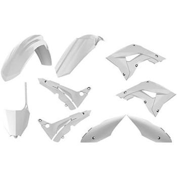 POLISPORT Weißer Kunststoffbausatz Honda CR125/250R - weiss