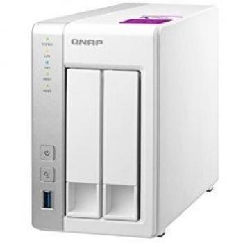 QNAP TS-231P2-4G 20TB NAS System with 2 x 10TB WD Red Drives
