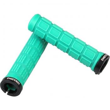 Durable Anti-Slip Rubber Handlebar Grips for MTB Mountain Bikes - 1 Pair Outdoor A2