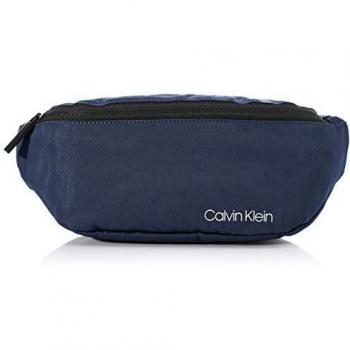 Calvin Klein - Riñonera Item Story, Shoppers y bolsos de hombro Hombre, Azul