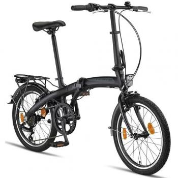 Phoenix 2D Folding City Bike – 20 Zoll, V‑Bremse, Vorder- und Hinterlampe