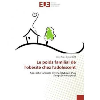 Schwailbold, Marie-Anne: Le poids familial de l'obésité chez l'adolescent