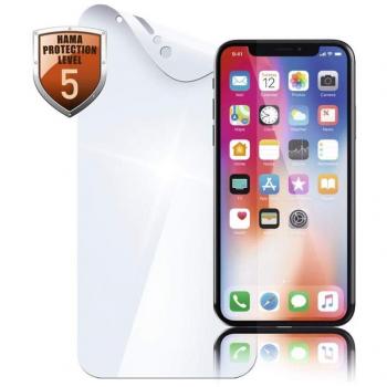 Hama Essential Line Crystal Clear Screen Protector Transparent for Apple iPhone X/Xs