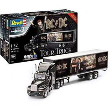 Kenworth Tour Truck AC/DC Rock or Bust Level 3 Model Kit (1/32 Scale)