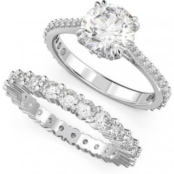 Anillos Constella Swarovski con cristales y circonitas