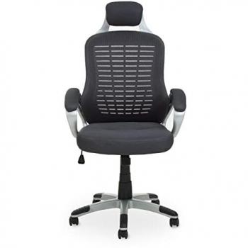 Premier Housewares Stratford Executive Chair, Dark Grey