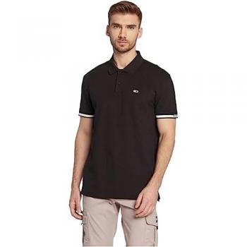 Tommy Jeans Polo Short Sleeve Classic Essential Nero S
