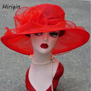 Organza Floppy Wide Brim Zonnehoed